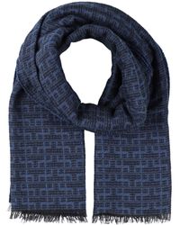 Mens Accessories Scarves and mufflers Fiorio Scarf in Deep Jade for Men Blue 