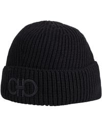 Ferragamo - Hat Wool - Lyst