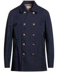Brunello Cucinelli - Overcoat & Trench Coat - Lyst