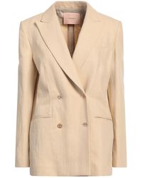 Twinset - Blazer Cotton, Linen - Lyst