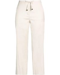 Max Mara - Light Pants Linen, Modal, Elastane - Lyst