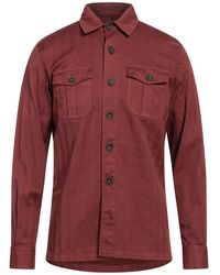 Manuel Ritz - Brick Shirt Cotton, Elastane - Lyst