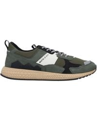 Moaconcept - Military Sneakers Soft Leather, Textile Fibers - Lyst