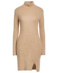 ViCOLO - Mini Dress Alpaca Wool, Polyamide, Virgin Wool, Elastane - Lyst