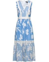 BCBGMAXAZRIA Midi Dress - Blue