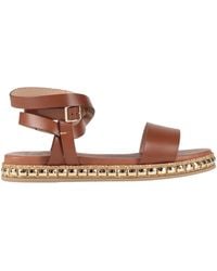 Être Cécile - Tan Sandals Cowhide - Lyst