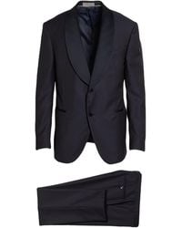 Corneliani - Midnight Suit Virgin Wool - Lyst