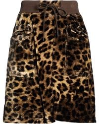 R13 - Shorts & Bermuda Shorts Viscose, Silk - Lyst