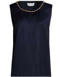 ERMANNO FIRENZE - Top Viscose, Polyamide, Glass - Lyst