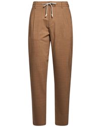 Eleventy - Light Pants Wool, Elastane - Lyst