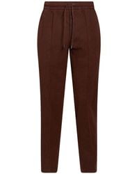 Isaia - Pants Cotton, Elastane - Lyst