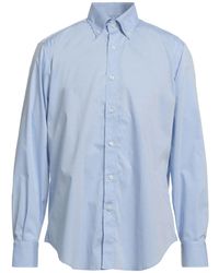 THOMAS REED - Azure Shirt Cotton, Elastolefin - Lyst