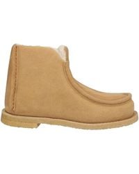 JW Anderson - Sand Ankle Boots Calfskin - Lyst