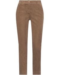 White Wise - Pants Cotton, Elastane - Lyst
