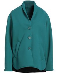 VIRNA DRÒ® - Dark Coat Polyester, Polyurethane, Elastane - Lyst