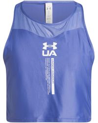 Under Armour - Top Nylon, Elastane - Lyst