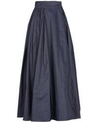 Max Mara Long Skirt - Blue
