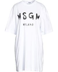 MSGM - Mini Dress - Lyst