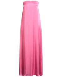 Semicouture - Maxi Dress Acetate, Silk - Lyst