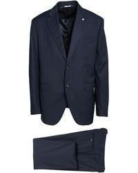 Manuel Ritz - Midnight Suit Polyester, Viscose, Elastane - Lyst