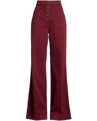 Etro - Brick Pants Cotton, Elastane - Lyst