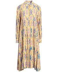 Replay - Midi-Kleid - Lyst