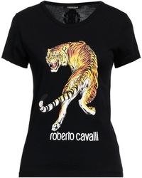 Roberto Cavalli - T-Shirt Cotton - Lyst