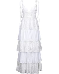 WANDERING Long Dress - White