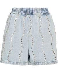 Sandro - Denim Shorts - Lyst