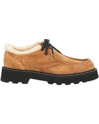 N°21 - Camel Lace-Up Shoes Leather - Lyst