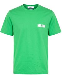 MSGM - T-Shirt - Lyst