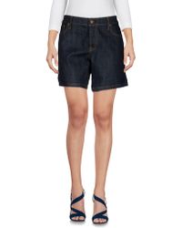 Burberry Denim Shorts - Blue