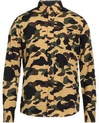 A Bathing Ape - Camicia - Lyst