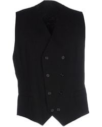 Dolce & Gabbana - Tailored Vest Cotton, Elastane - Lyst