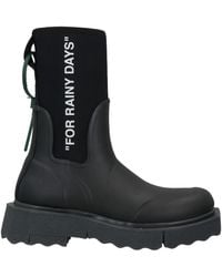 Off-White c/o Virgil Abloh - GUMMISTIEFEL - Lyst