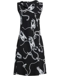 Burberry - Midi Dress Viscose - Lyst