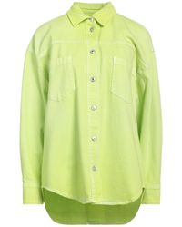 MSGM - Denim Shirt - Lyst