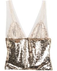 Patrizia Pepe - Top Polyester, Polyamide - Lyst