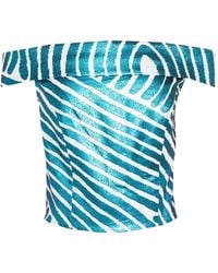 CAMILLA - Azure Top Polyester, Polyamide, Elastane - Lyst