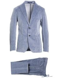 Tagliatore - Suit Cotton, Cashmere, Elastane - Lyst