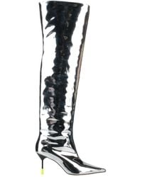 MSGM - Boot Textile Fibers - Lyst