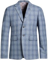 Thom Browne - Slate Blazer Wool, Cashmere - Lyst