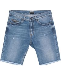 Versace - Shorts Jeans - Lyst