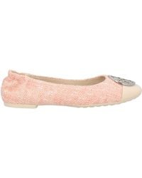 Tory Burch - Ballet Flats Leather, Textile Fibers - Lyst