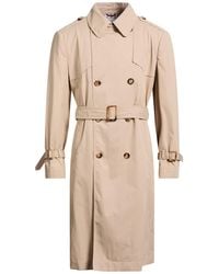 Brunello Cucinelli - Overcoat & Trench Coat Cotton, Polyamide - Lyst