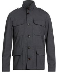 Moorer - Charcoal Jacket Virgin Wool, Polyamide, Lycra - Lyst