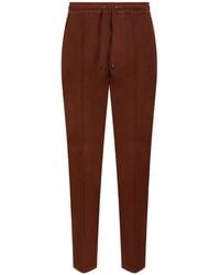 Isaia - Pants Cotton, Elastane - Lyst