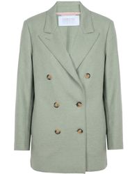 Harris Wharf London - Coat Virgin Wool - Lyst