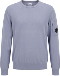 C.P. Company - Lilac Sweater Cotton - Lyst