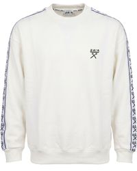 Berna - Cream Sweatshirt Cotton, Polyester - Lyst